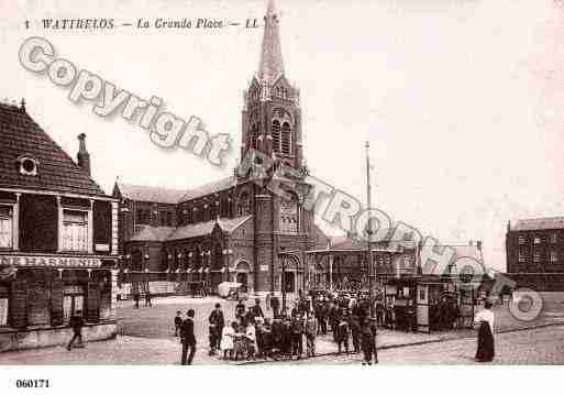 Ville de WATTRELOS, carte postale ancienne