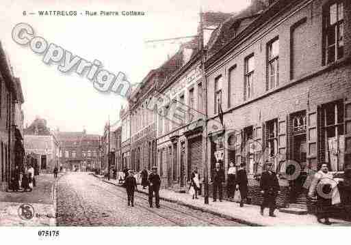 Ville de WATTRELOS, carte postale ancienne