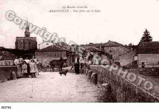 Ville de ABAINVILLE, carte postale ancienne Ville de ABAINVILLE, carte postale ancienne
