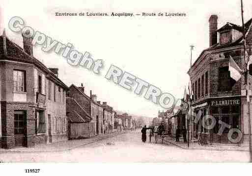 Ville de ACQUIGNY, carte postale ancienne