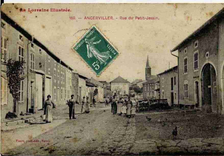 Ville de ANCERVILLER, carte postale ancienne