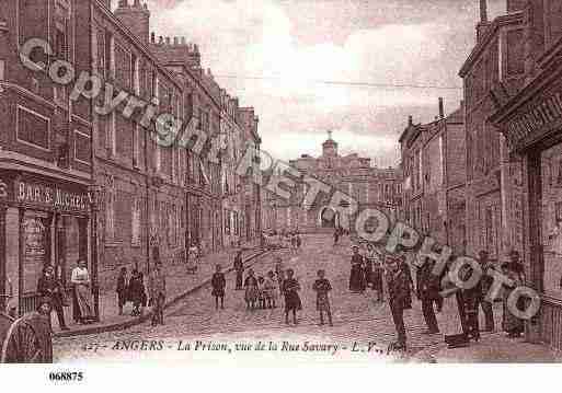 Ville de ANGERS, carte postale ancienne