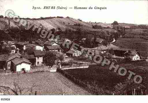 Ville de ARTAS, carte postale ancienne