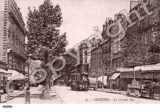 Ville de ASNIERESSURSEINE, carte postale ancienne