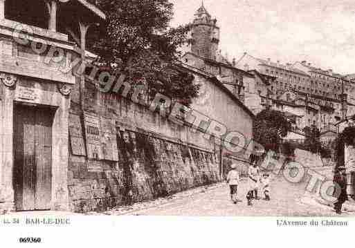 Ville de BARLEDUC, carte postale ancienne