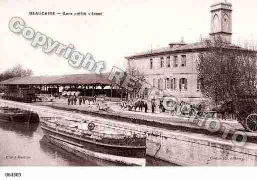 Ville de BEAUCAIRE, carte postale ancienne