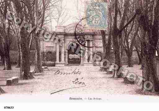 Ville de BEAUCAIRE, carte postale ancienne