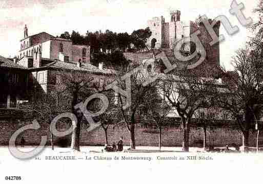 Ville de BEAUCAIRE, carte postale ancienne