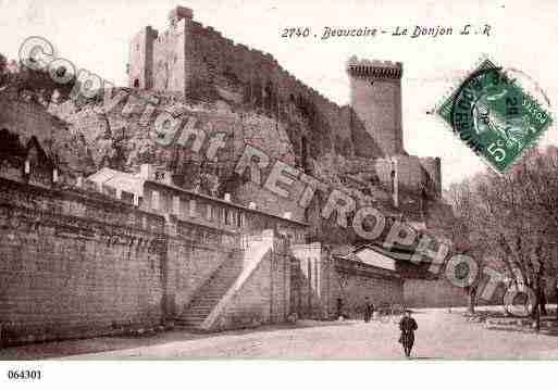 Ville de BEAUCAIRE, carte postale ancienne
