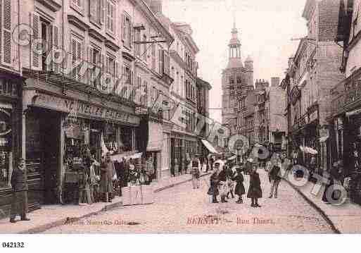 Ville de BERNAY, carte postale ancienne