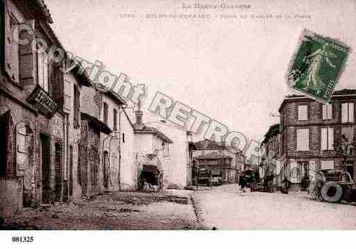 Ville de BOURGSAINTBERNARD, carte postale ancienne