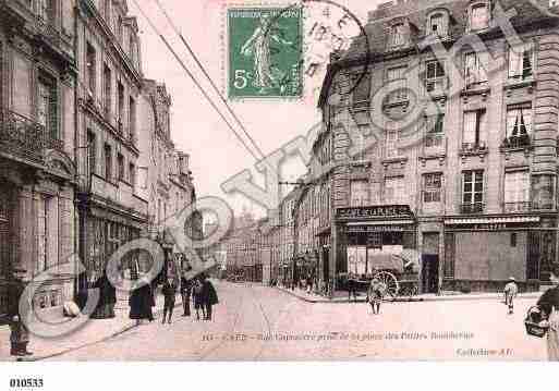 Ville de CAEN, carte postale ancienne