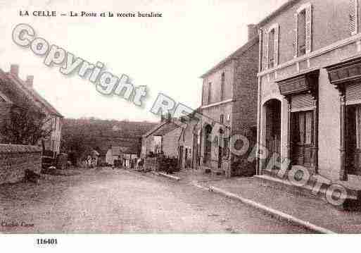 Ville de CELLE(LA), carte postale ancienne