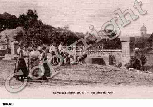 Ville de CERRELESNOROY, carte postale ancienne