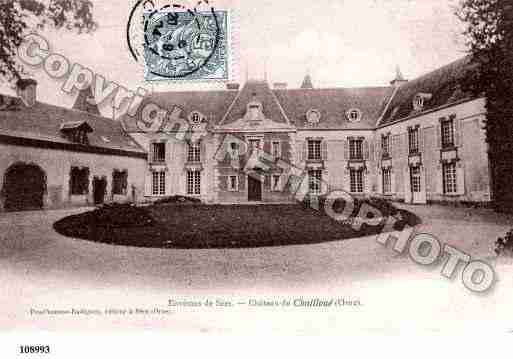 Ville de CHAILLOUE, carte postale ancienne