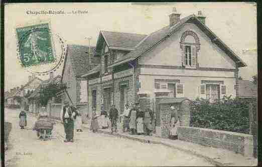 Ville de CHAPELLEROYALE, carte postale ancienne