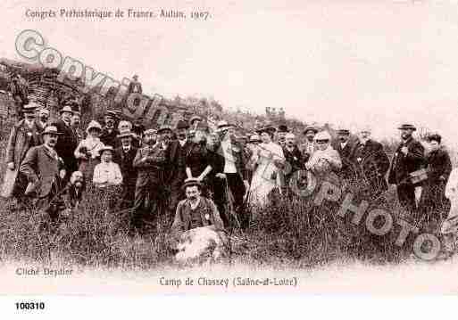 Ville de CHASSEYLECAMP, carte postale ancienne