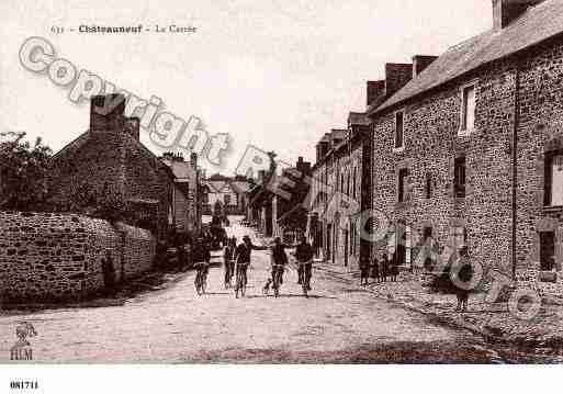 Ville de CHATEAUNEUF, carte postale ancienne