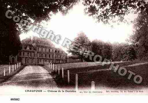 Ville de CHAUFOURNOTREDAME, carte postale ancienne