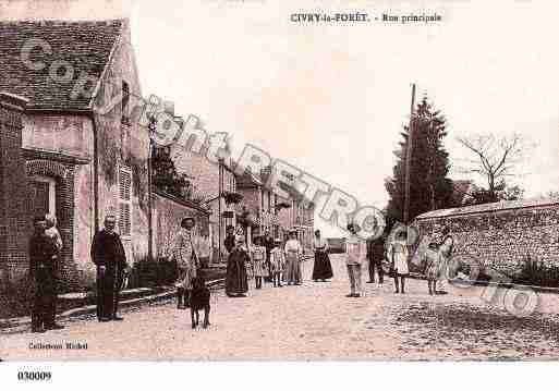 Ville de CIVRYLAFORET, carte postale ancienne