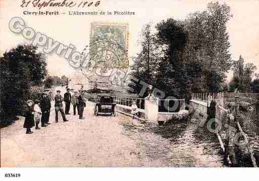 Ville de CIVRYLAFORET, carte postale ancienne