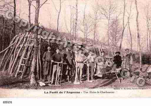 Ville de CLERMONTENARGONNE, carte postale ancienne