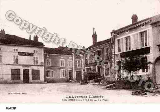 Ville de COLOMBEYLESBELLES, carte postale ancienne