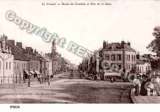 Ville de CREUSOT(LE), carte postale ancienne