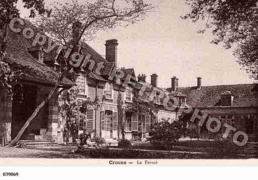 Ville de CROSNE, carte postale ancienne