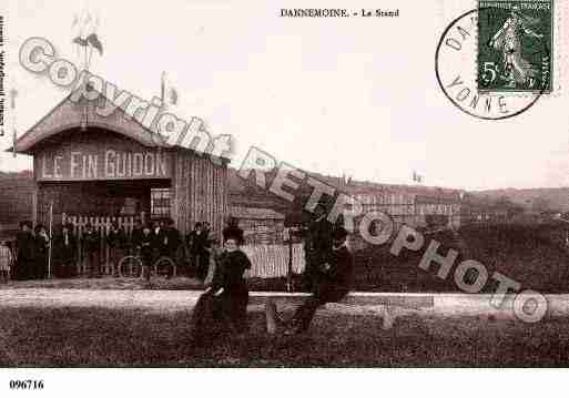 Ville de DANNEMOINE, carte postale ancienne