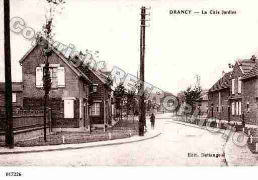 Ville de DRANCY, carte postale ancienne