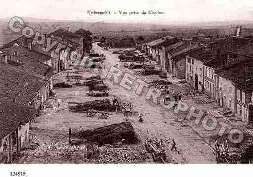 Ville de EMBERMENIL, carte postale ancienne