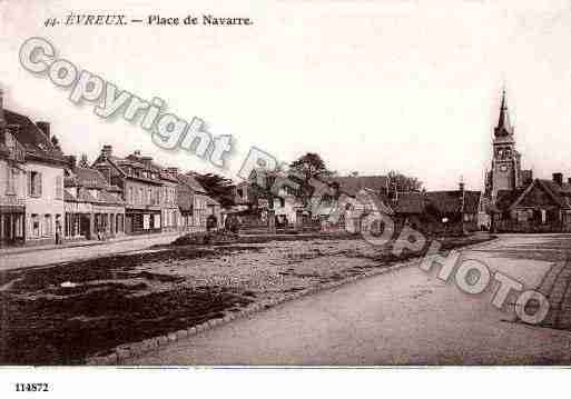 Ville de EVREUX, carte postale ancienne