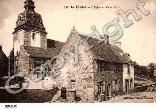 Ville de FAOUET(LE), carte postale ancienne