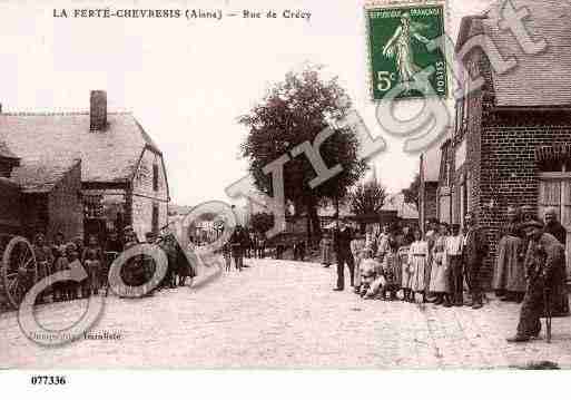 Ville de FERTECHEVRESIS(LA), carte postale ancienne