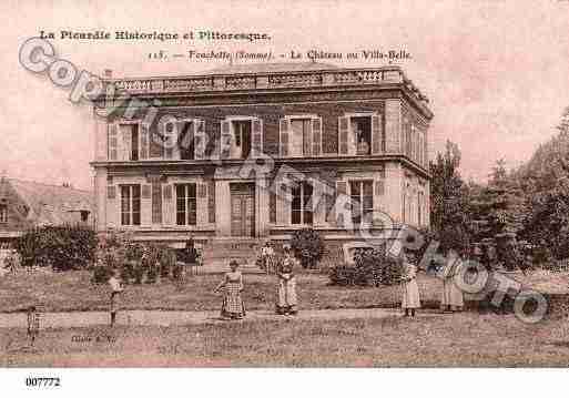 Ville de FONCHESFONCHETTE, carte postale ancienne Ville de FONCHESFONCHETTE, carte postale ancienne