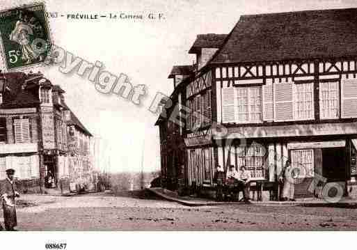 Ville de FREVILLE, carte postale ancienne