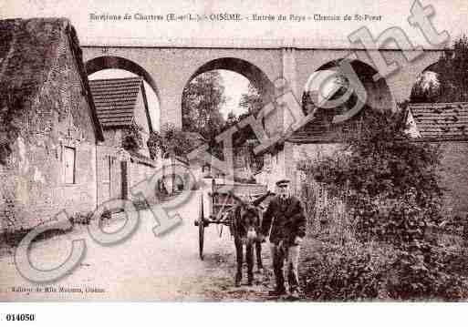 Ville de GASVILLEOISEME, carte postale ancienne