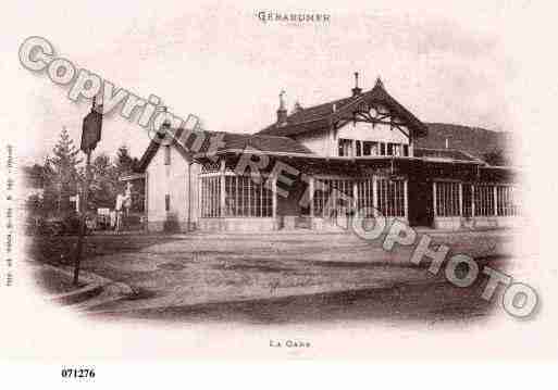 Ville de GERARDMER, carte postale ancienne