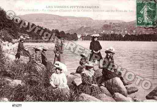 Ville de GERARDMER, carte postale ancienne Ville de GERARDMER, carte postale ancienne