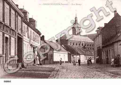 Ville de HARBONNIERES, carte postale ancienne