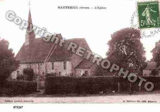 Ville de HAUTERIVE, carte postale ancienne