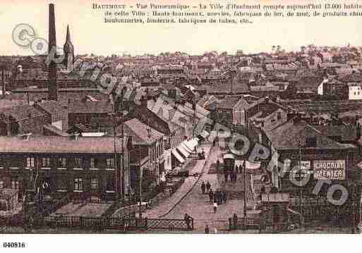 Ville de HAUTMONT, carte postale ancienne
