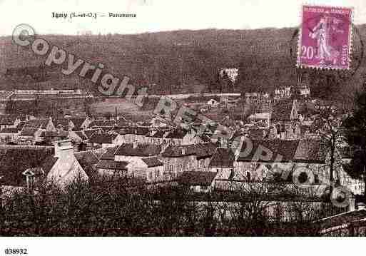 Ville de IGNY, carte postale ancienne