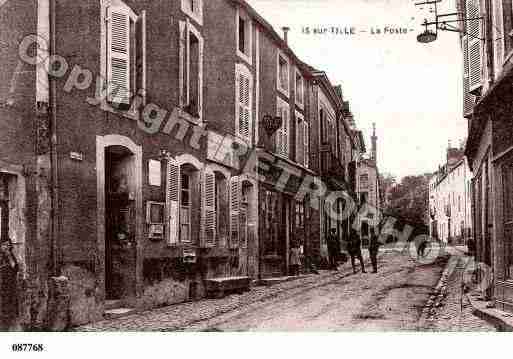 Ville de ISSURTILLE, carte postale ancienne