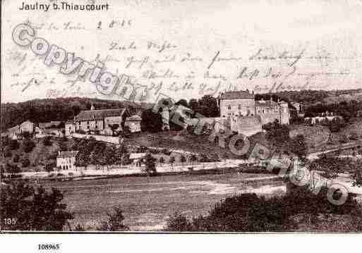 Ville de JAULNY, carte postale ancienne