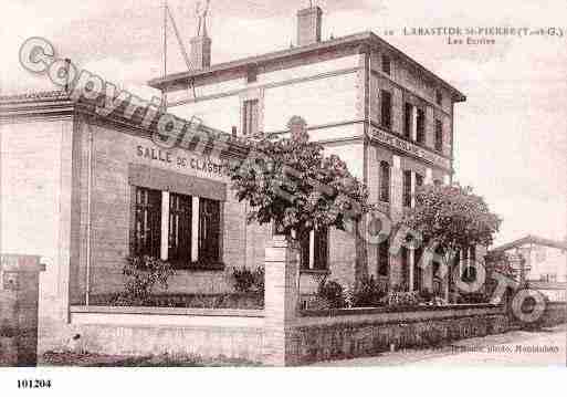 Ville de LABASTIDESAINTPIERRE, carte postale ancienne