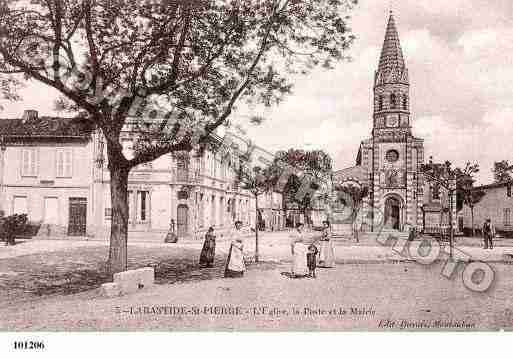 Ville de LABASTIDESAINTPIERRE, carte postale ancienne