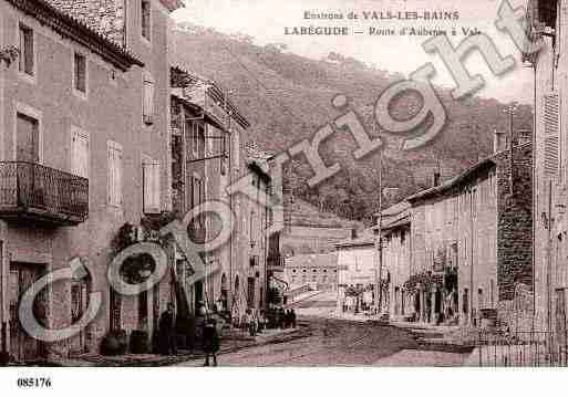 Ville de LABEGUDE, carte postale ancienne