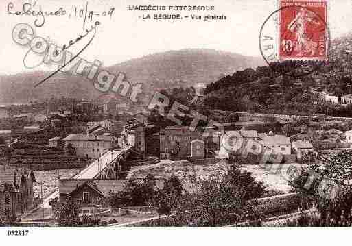 Ville de LABEGUDE, carte postale ancienne
